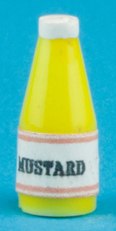 Dollhouse Miniature Yellow Mustard